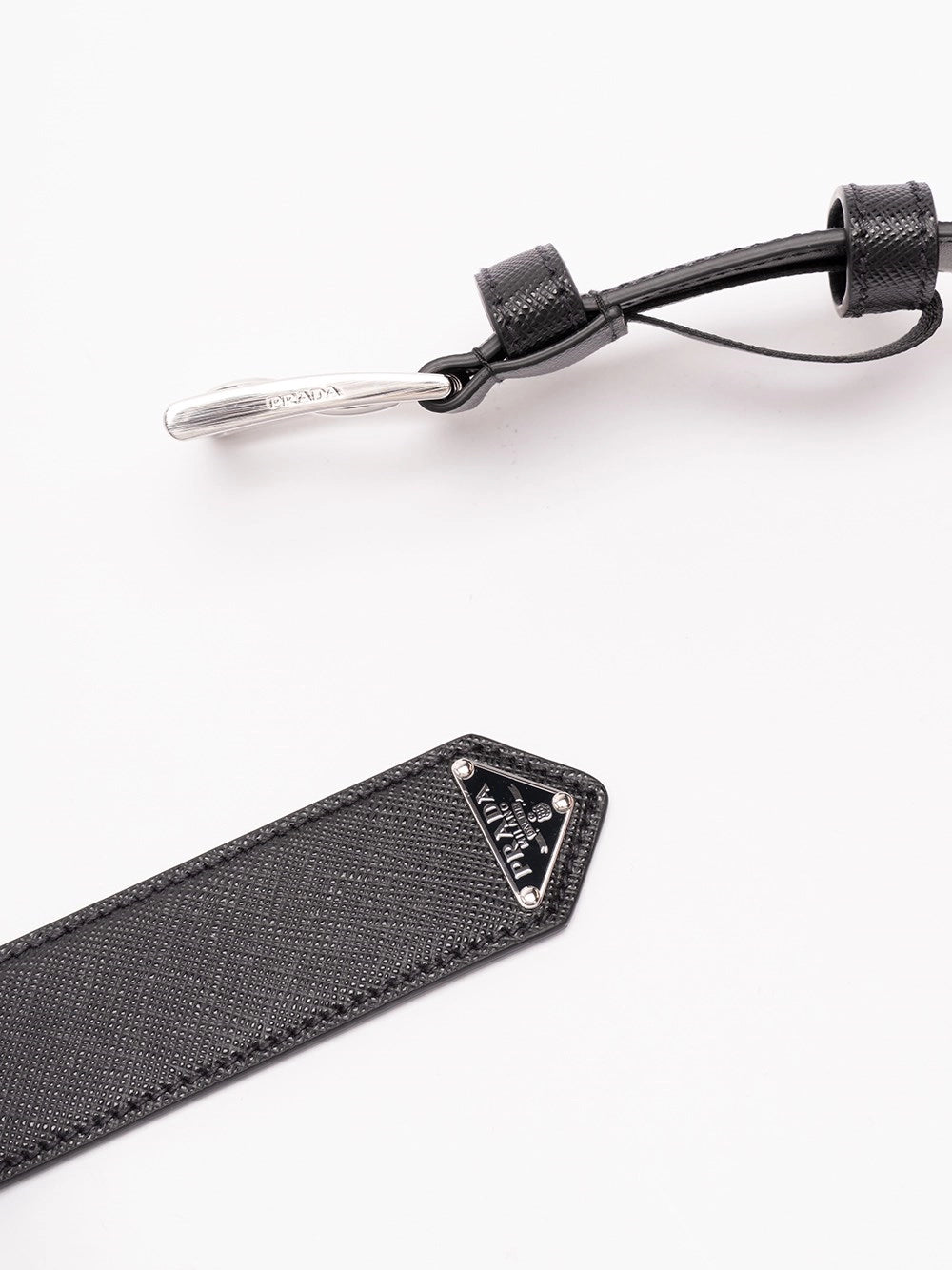 Prada Men Saffiano Leather Belt PRADA