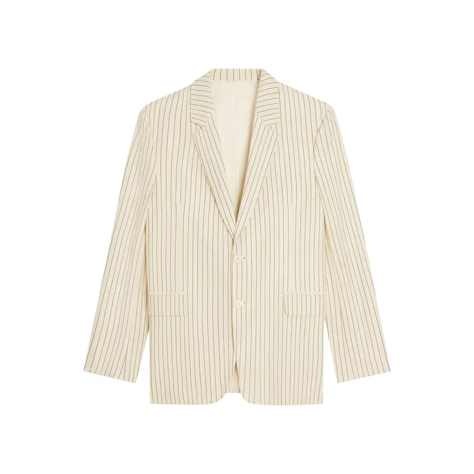 Celine Wool Striped Blazer Men CELINE