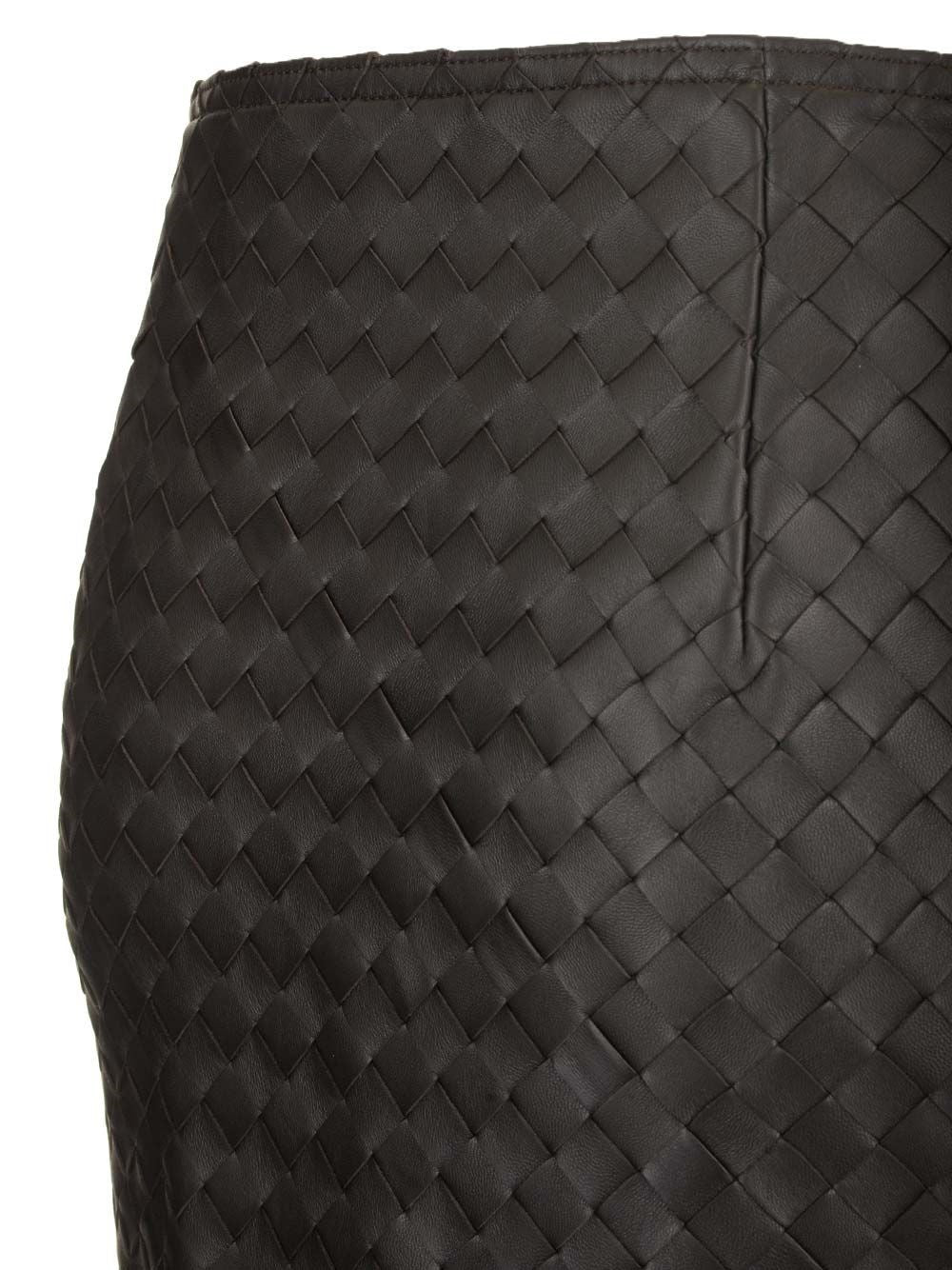Bottega Veneta Women Leather Pencil Skirt BOTTEGA VENETA