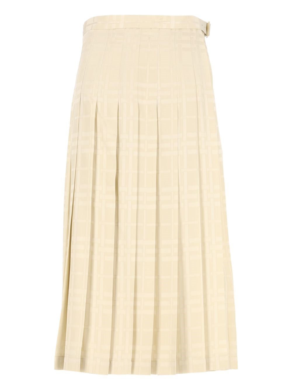 Burberry Women Silk Midi Kilt BURBERRY