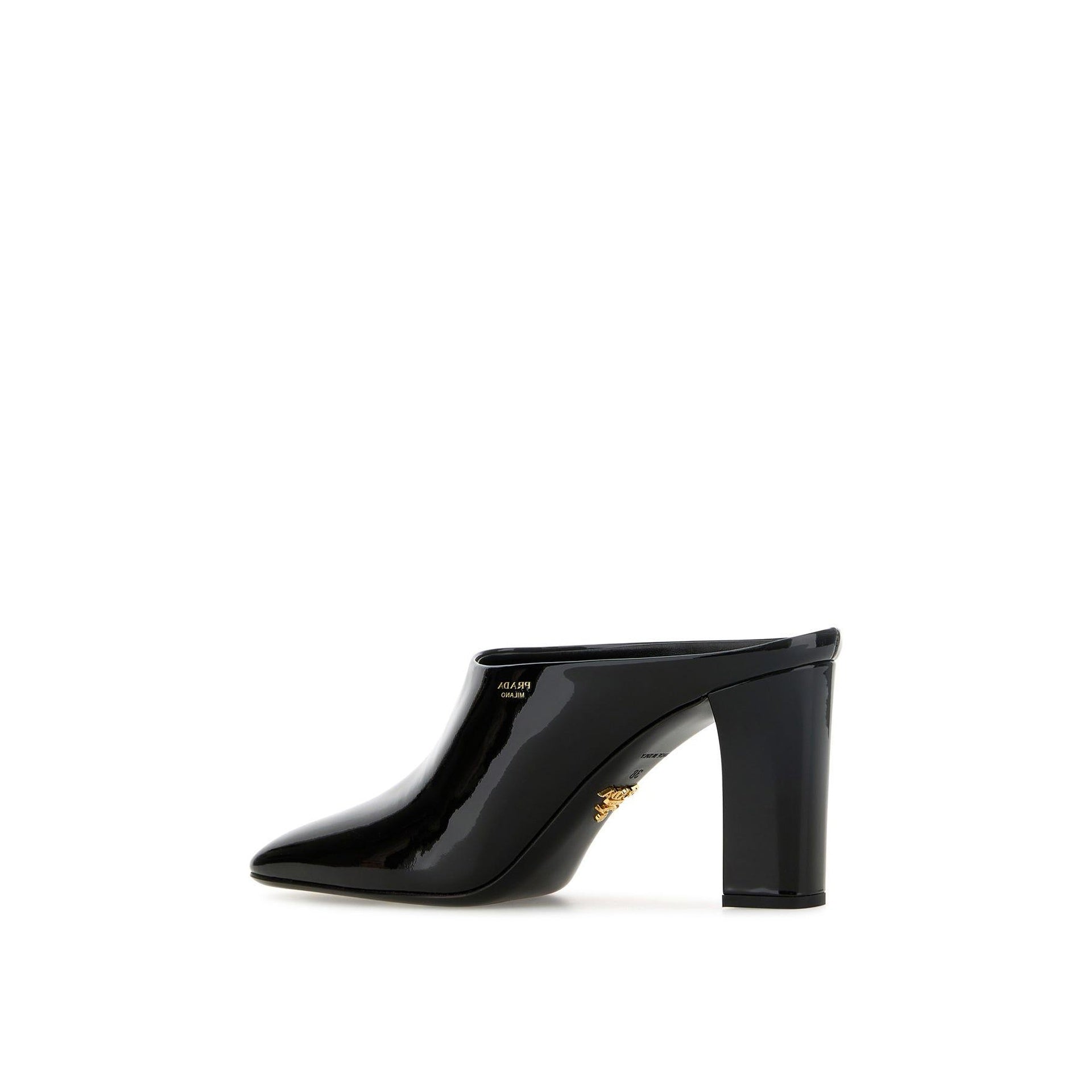 Prada Leather Mules 85Mm Women PRADA