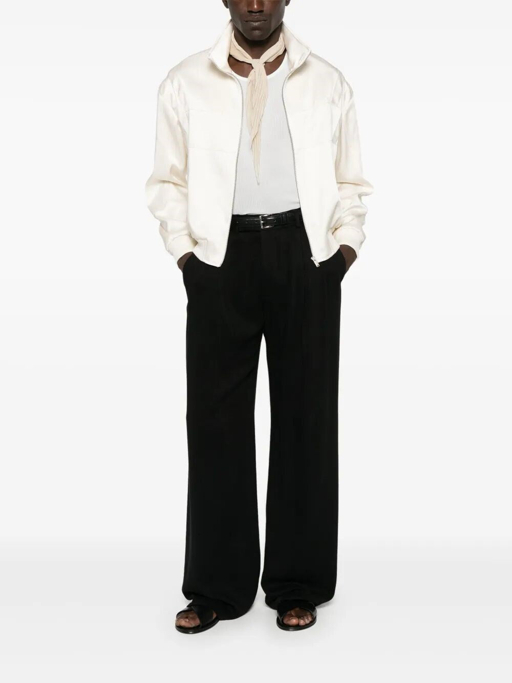 Saint Laurent Men Zip Sweatshirt SAINT LAURENT