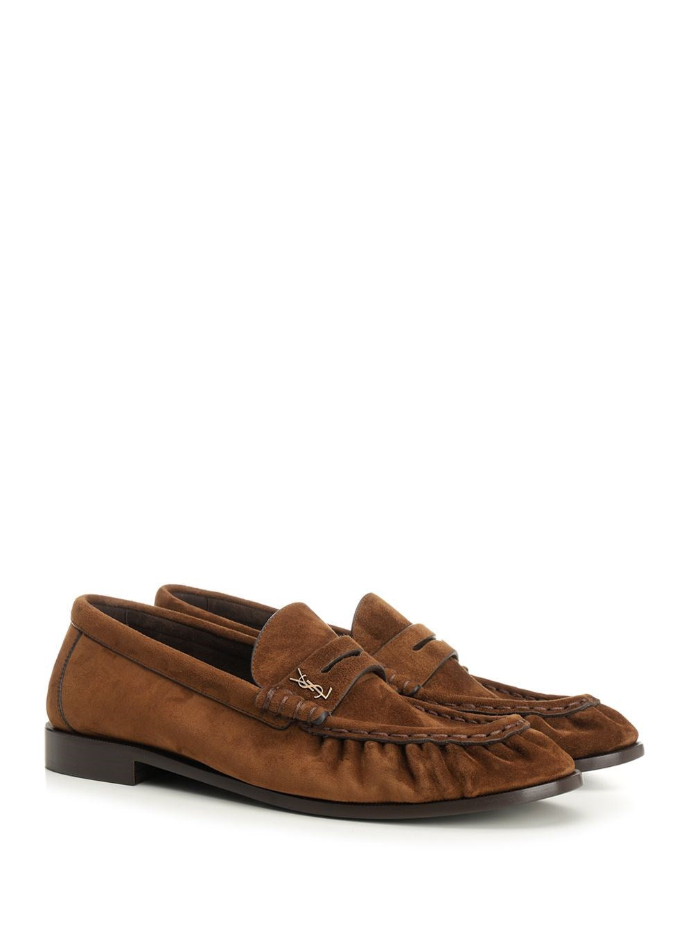 Saint Laurent Men Le Loafer Suede Moccasin SAINT LAURENT