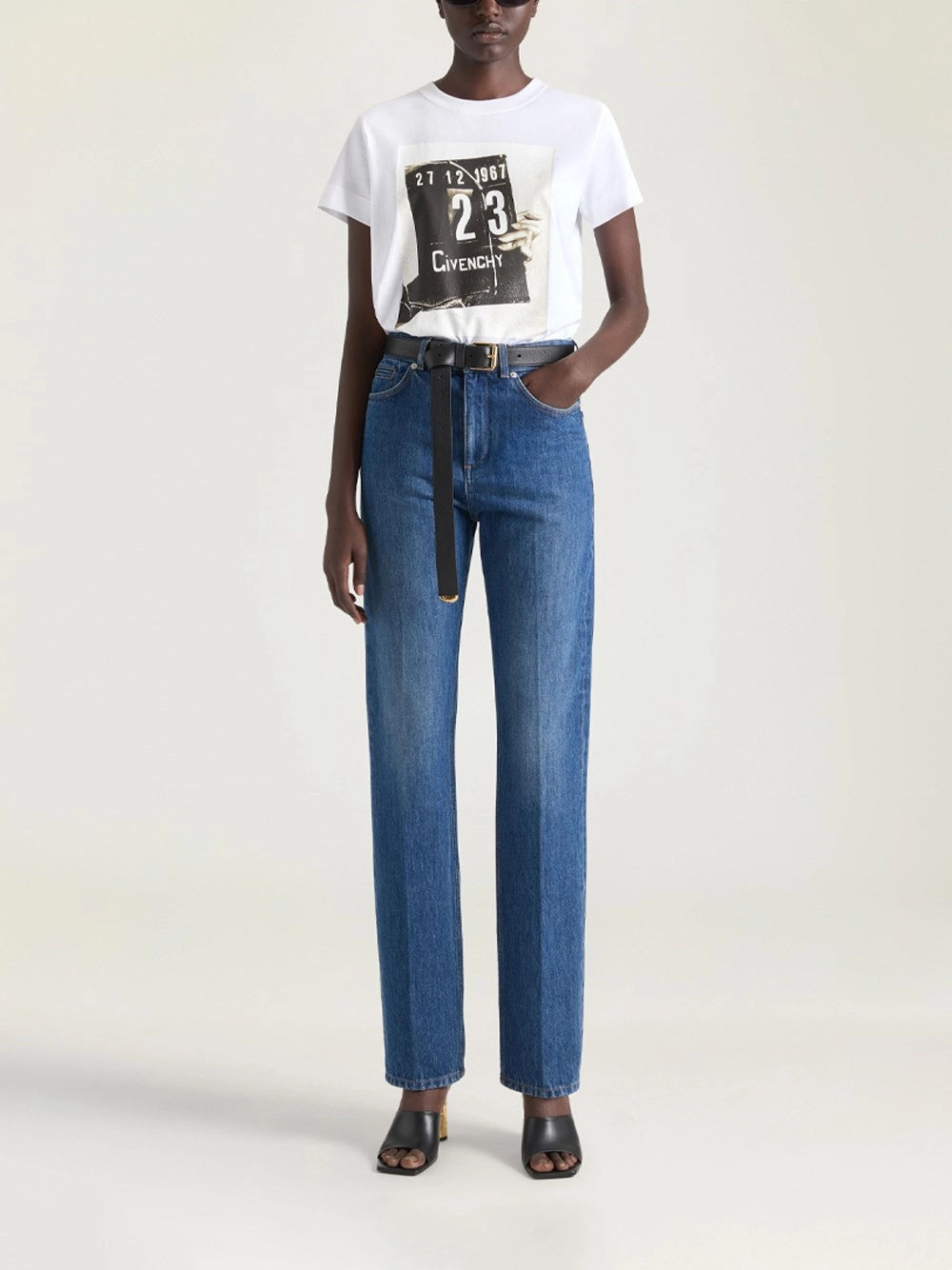Givenchy Women Straight Fit Jeans GIVENCHY