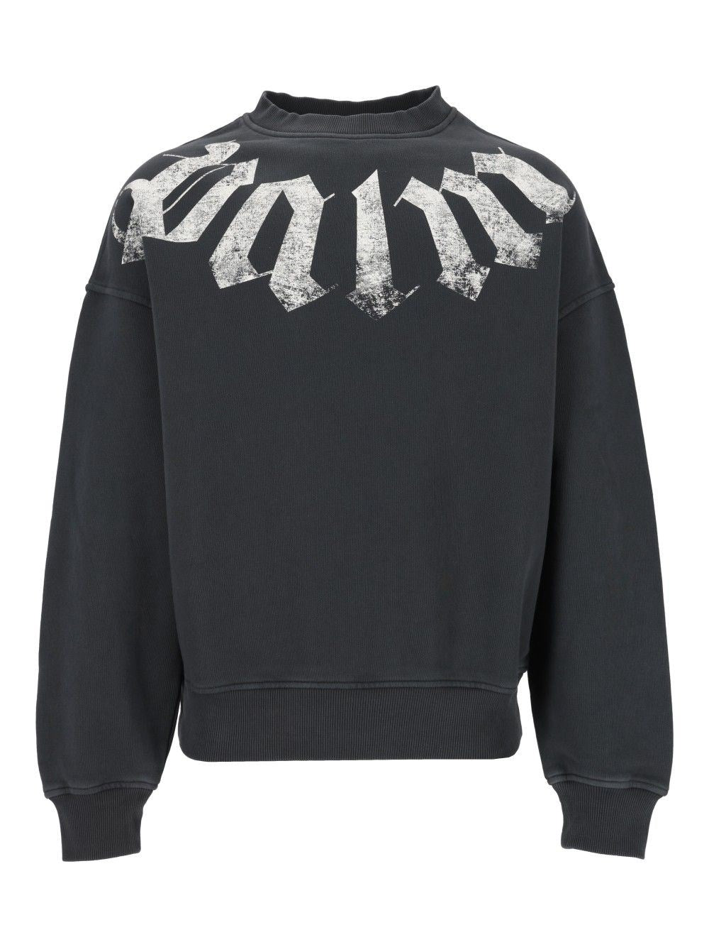 Palm Angels Men Sweatshirt With Lettering PALM ANGELS