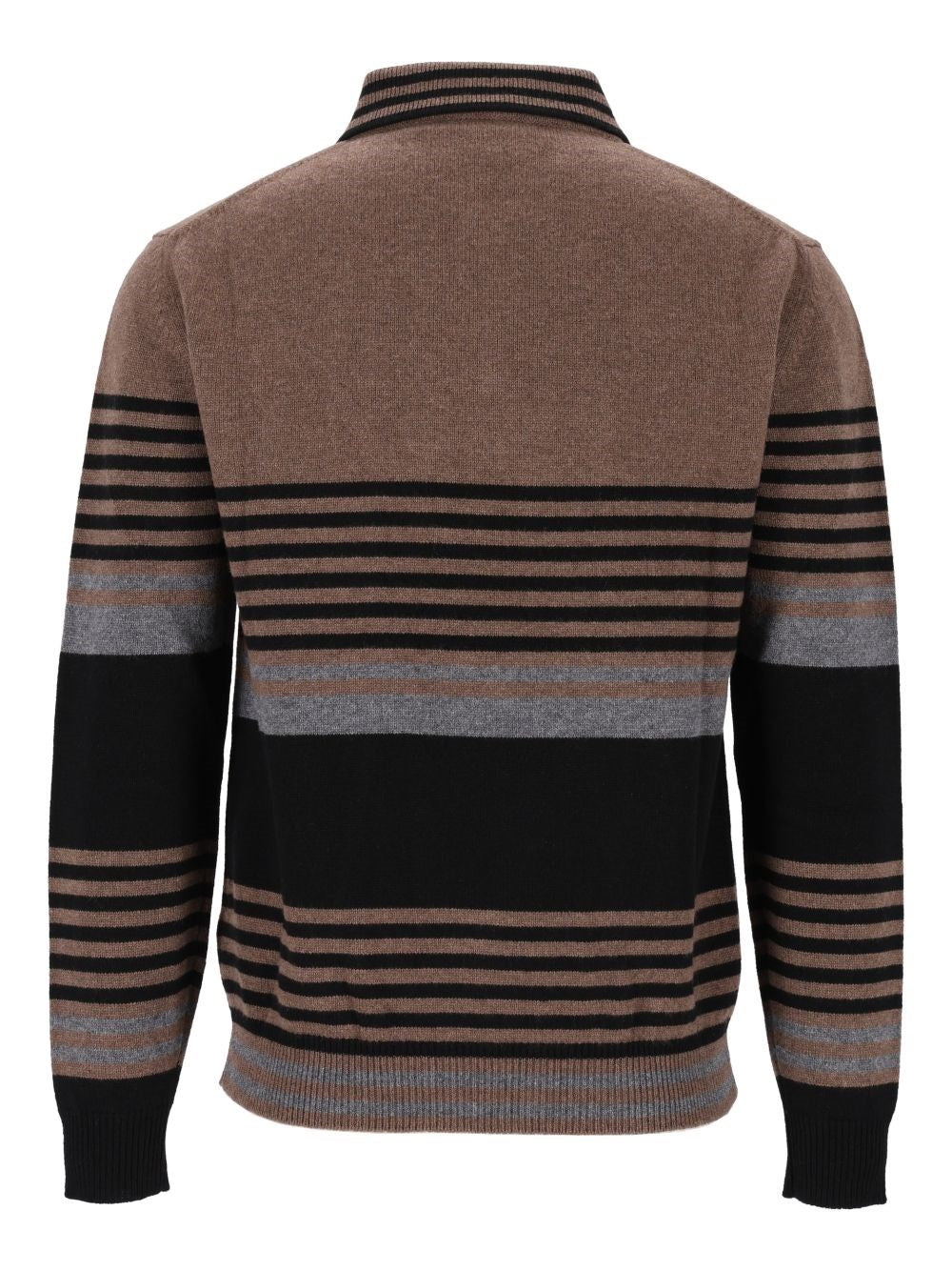 Paul Smith Men Striped Cashmere Polo Sweater PAUL SMITH