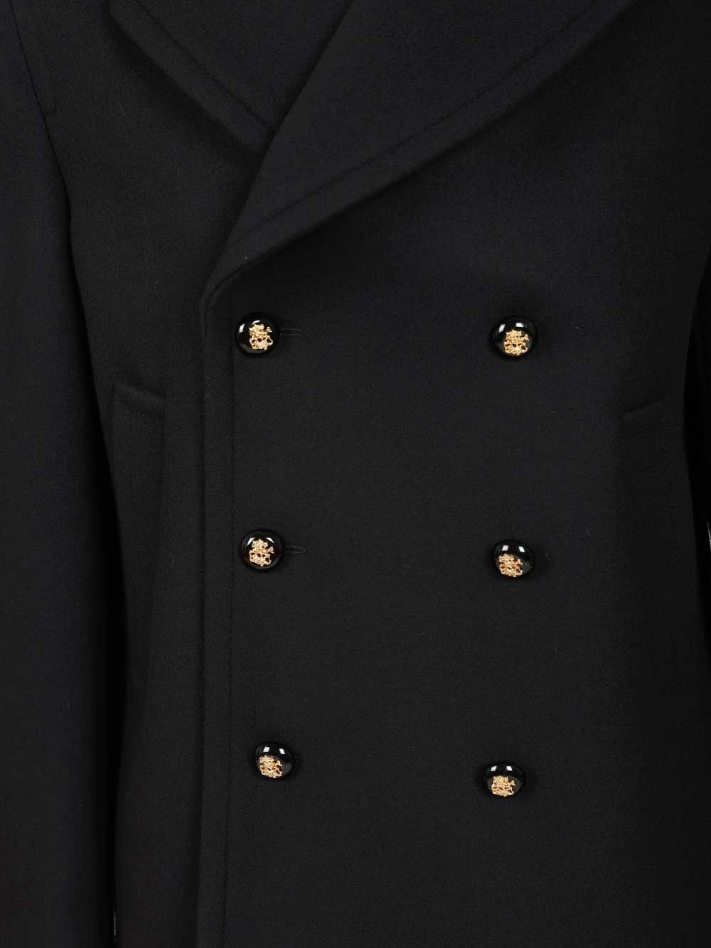 Valentino Garavani Men Wool Pea Coat VALENTINO GARAVANI