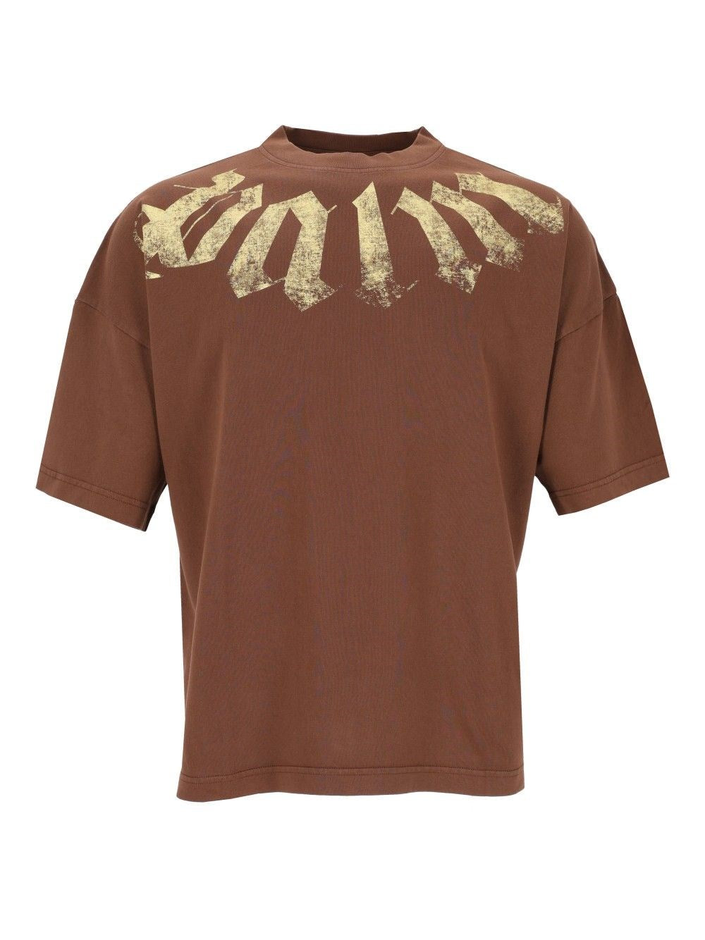 Palm Angels Men Big Neck  T-Shirt PALM ANGELS