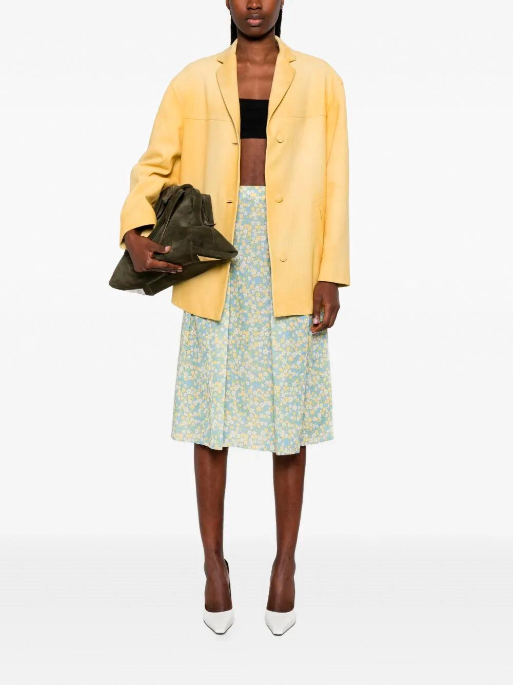 Prada Women Leather Jacket PRADA