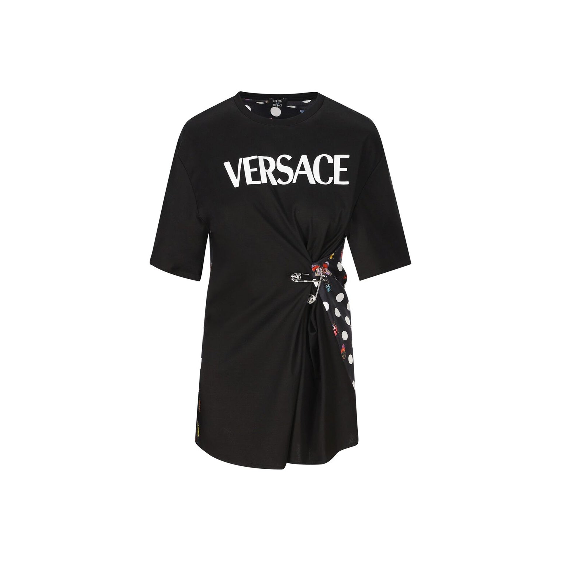 Versace X Dua Lipa Butterfly Print T-Shirt Women VERSACE