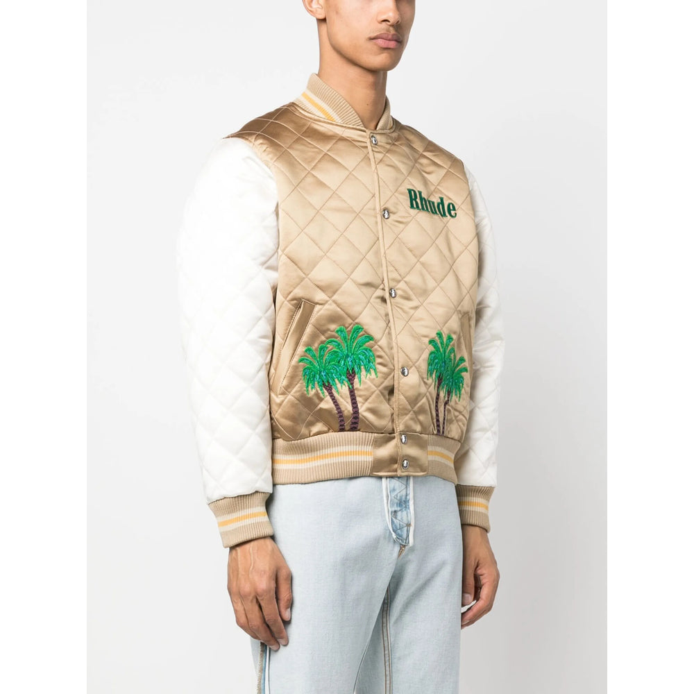 Rhude Brown Jackets - Bomber Jackets Men RHUDE