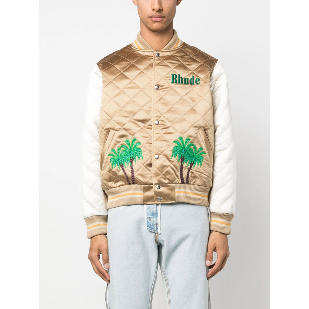 Rhude Brown Jackets - Bomber Jackets Men RHUDE
