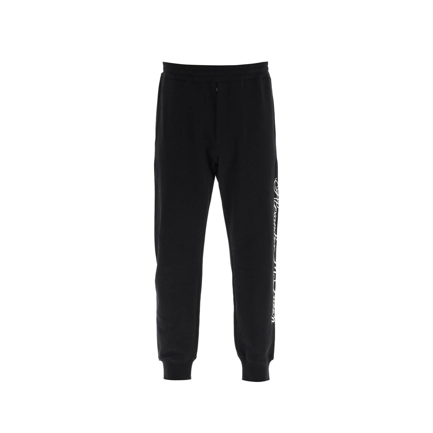 Alexander Mcqueen Logo Cotton Pants Men ALEXANDER MCQUEEN