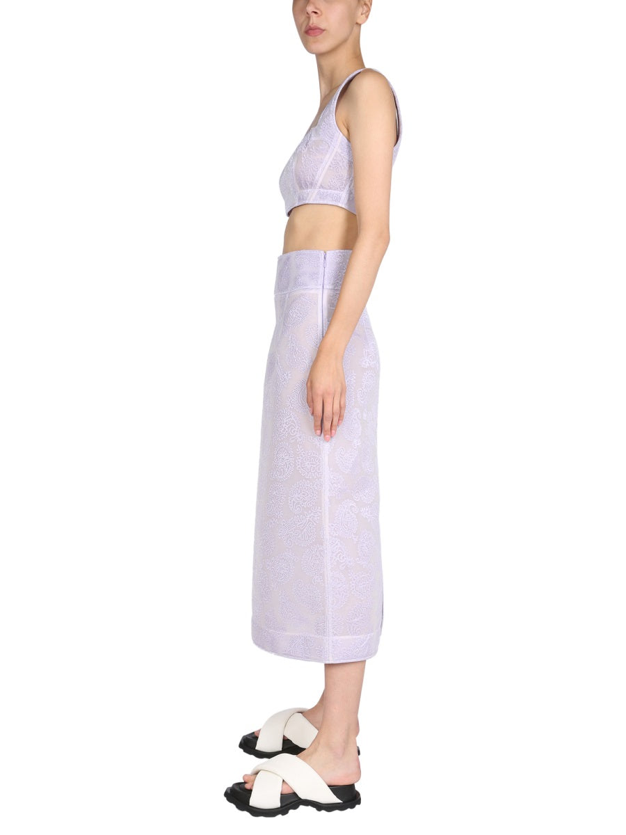 Jil Sander Women Embroidery Top JIL SANDER