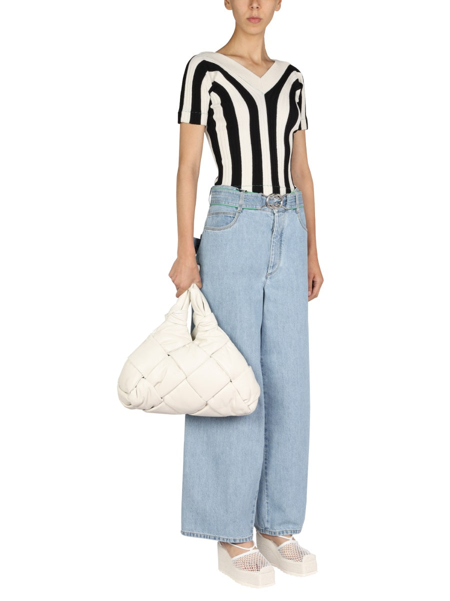 Bottega Veneta Women Striped Pattern Top BOTTEGA VENETA