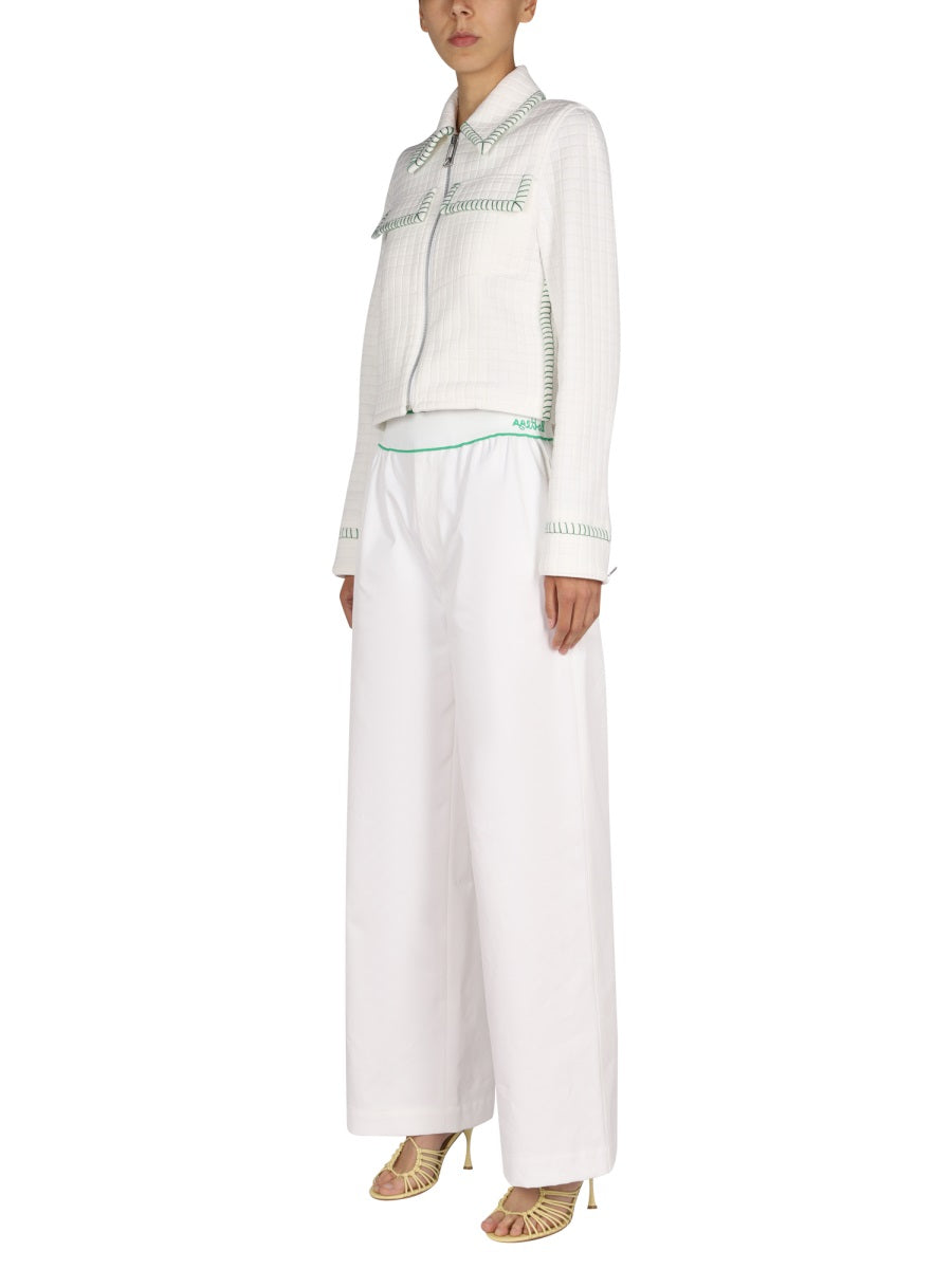 Bottega Veneta Women Cotton Twill Trousers BOTTEGA VENETA