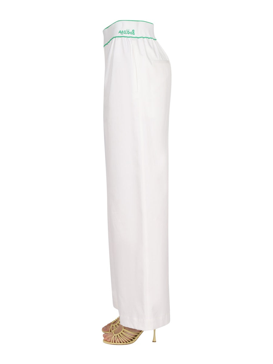 Bottega Veneta Women Cotton Twill Trousers BOTTEGA VENETA