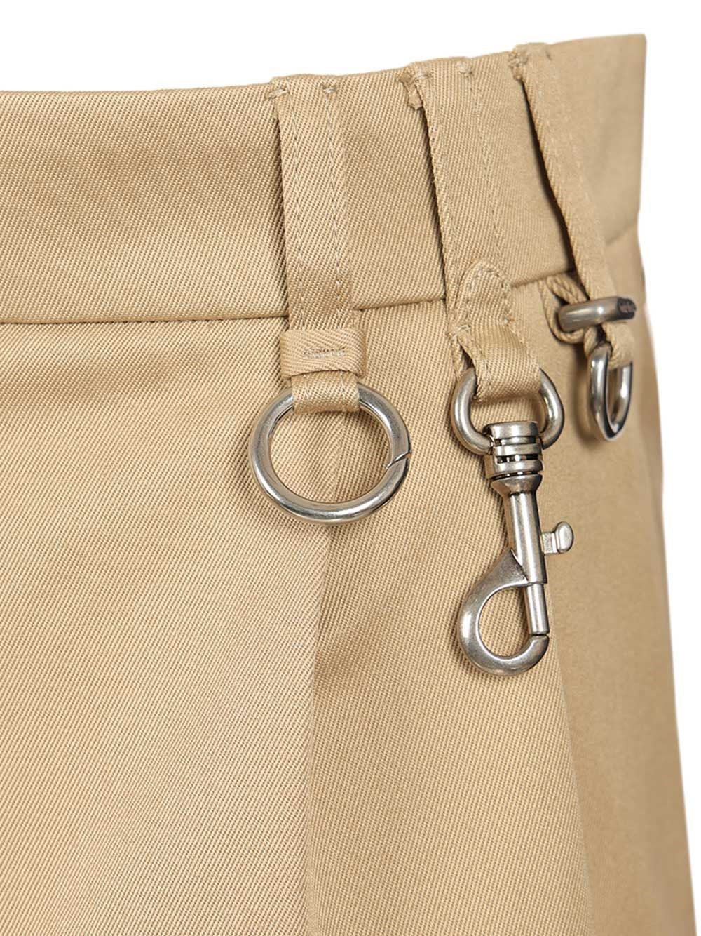 Miu Miu Women Cotton Chino Mini Skirt MIU MIU