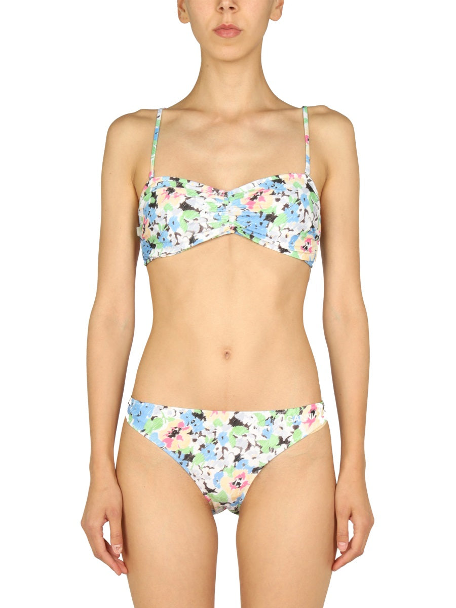 Ganni Women Floral Pattern Bikini Briefs GANNI
