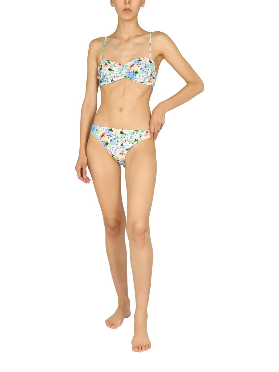Ganni Women Floral Pattern Bikini Briefs GANNI
