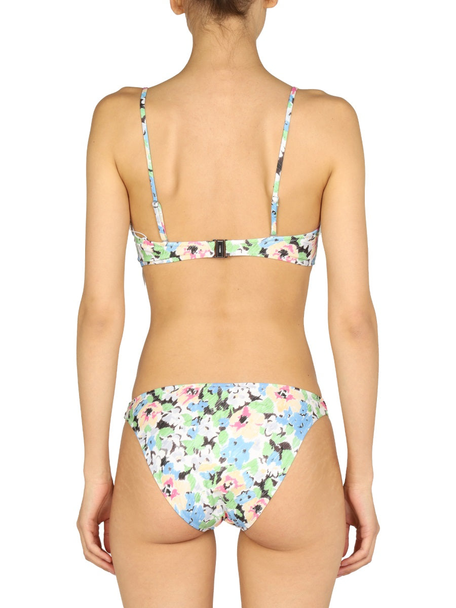 Ganni Women Floral Pattern Bikini Briefs GANNI