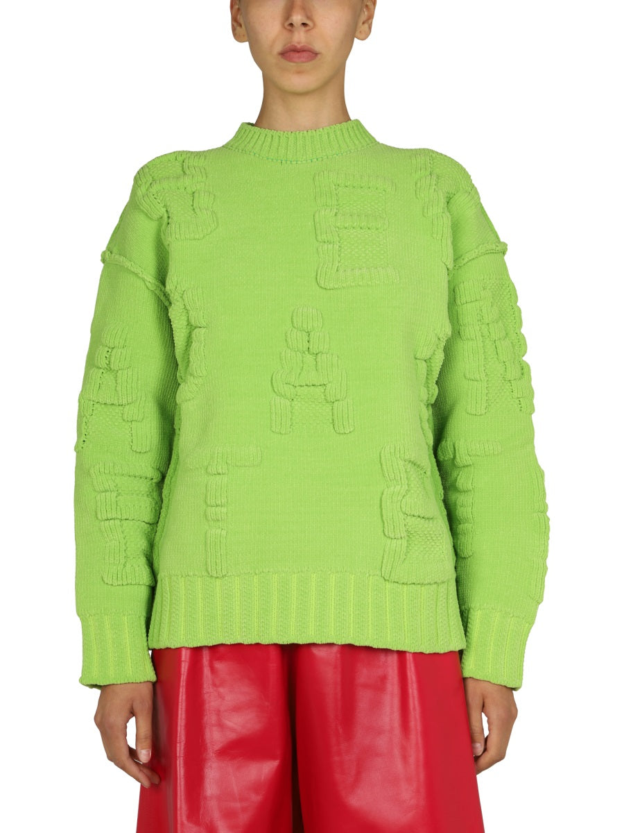 Bottega Veneta Women Chenille Sweater BOTTEGA VENETA