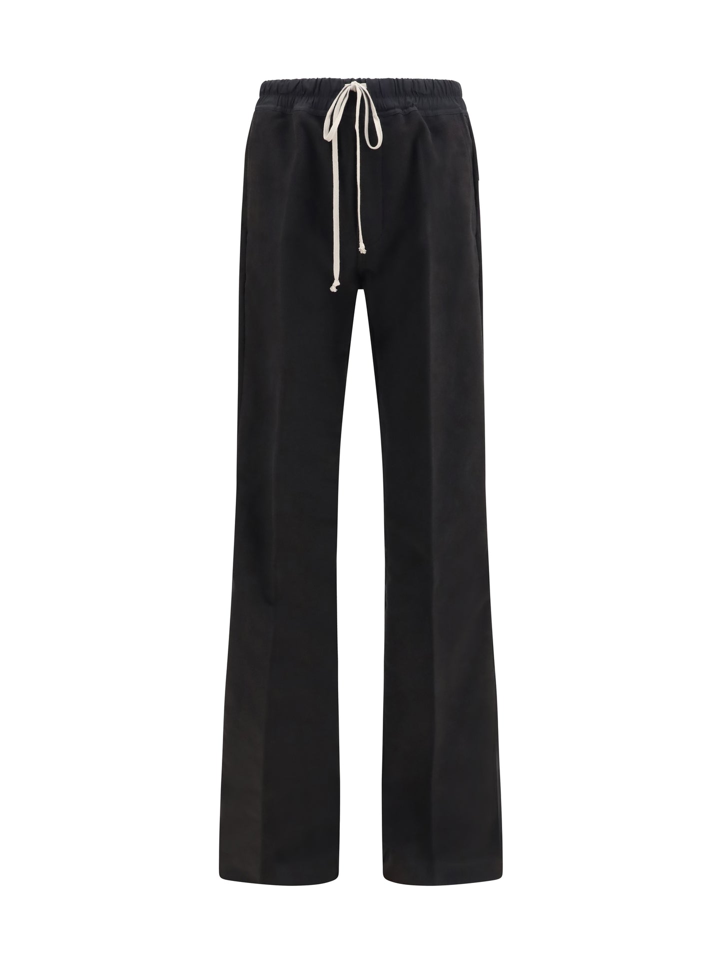 Rick Owens Men Dietrich Drawstring Pants In Brushed Twill