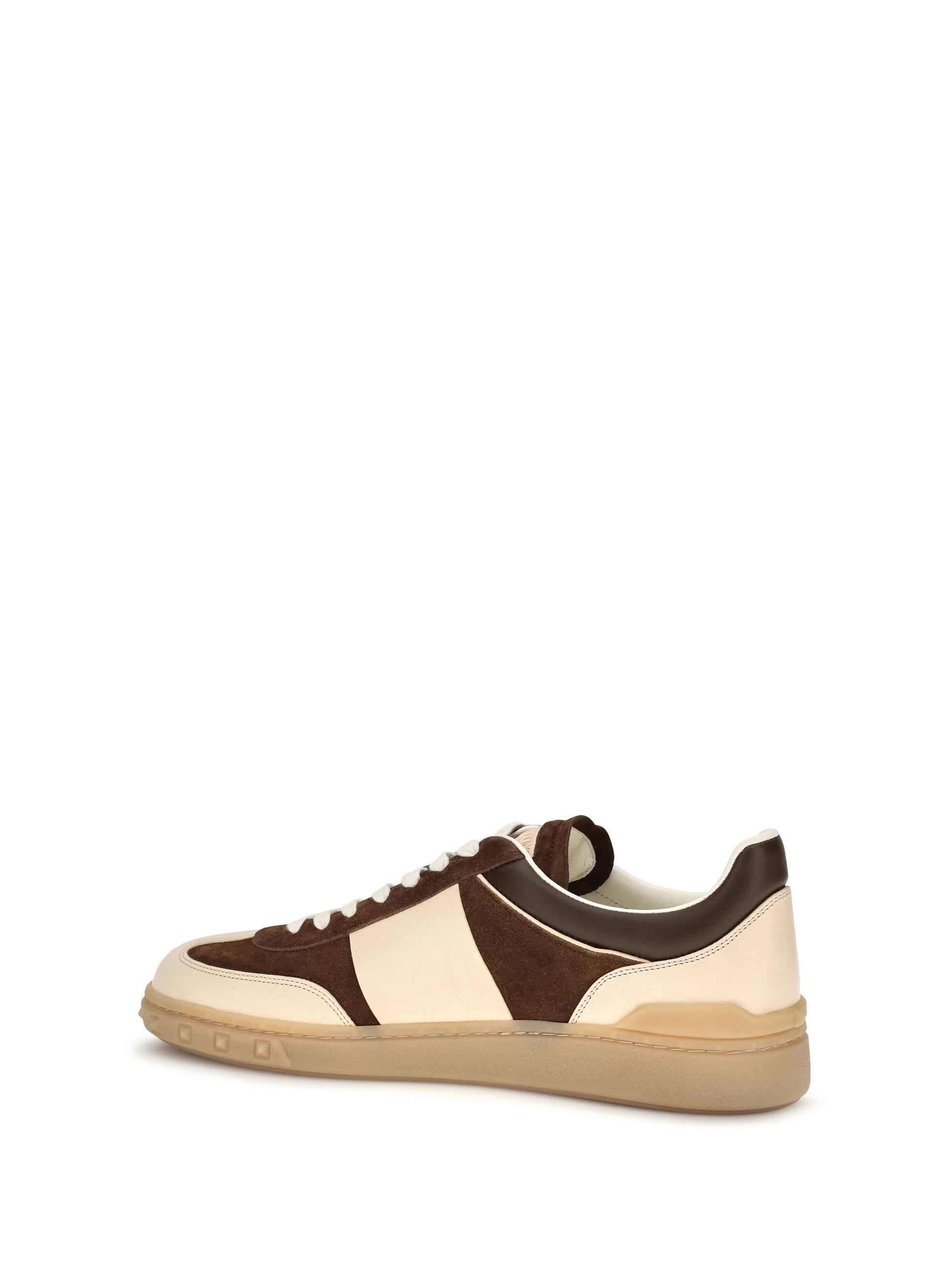Valentino Garavani Men Upvillage Suede And Nappa Calfskin Sneakers VALENTINO GARAVANI
