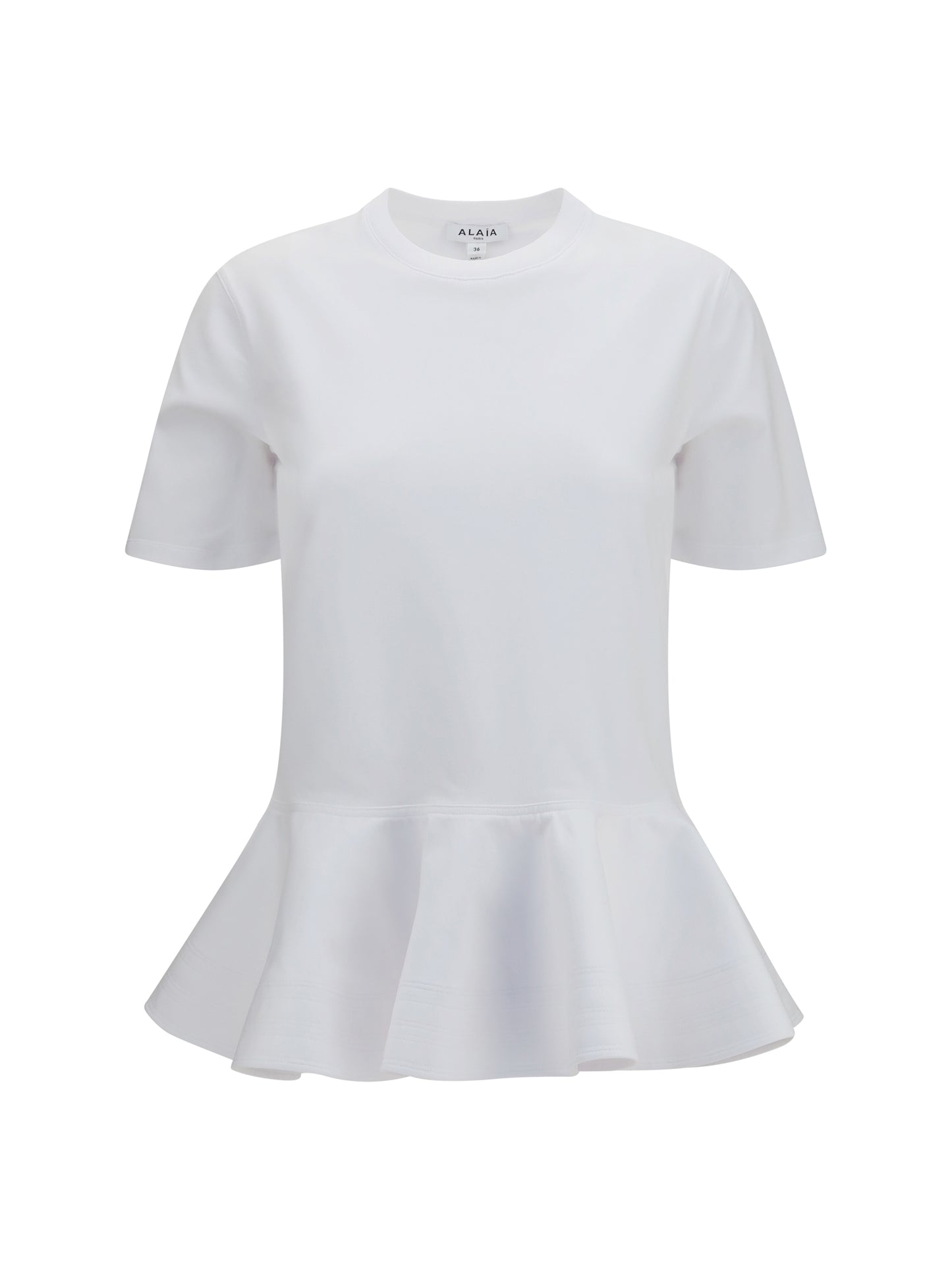 Alaïa Women Cotton Jersey Crinoline T-Shirt ALAIA