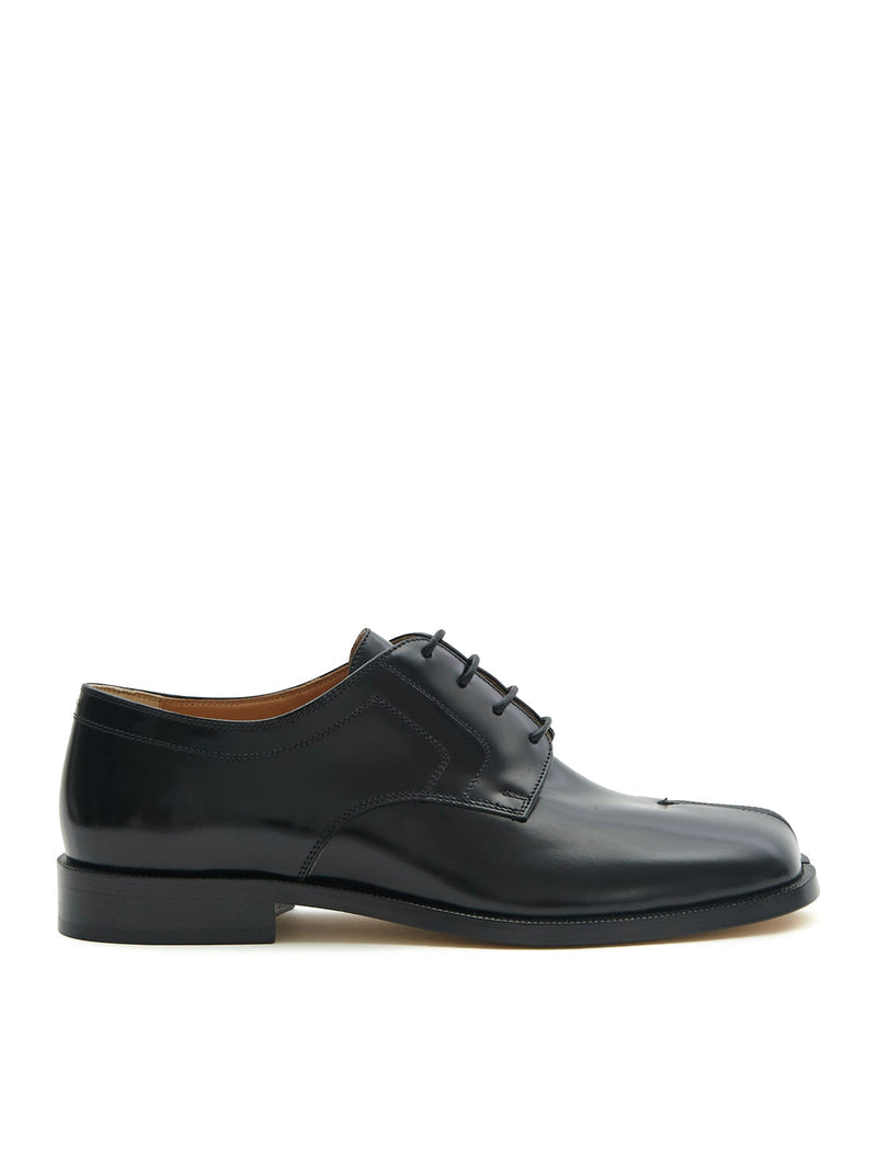 Maison Margiela Men Derby Tabi In Polished Calfskin MAISON MARGIELA