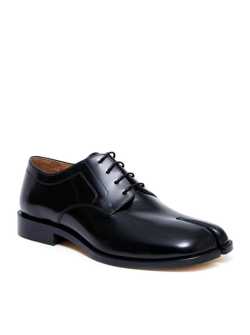 Maison Margiela Men Derby Tabi In Polished Calfskin MAISON MARGIELA