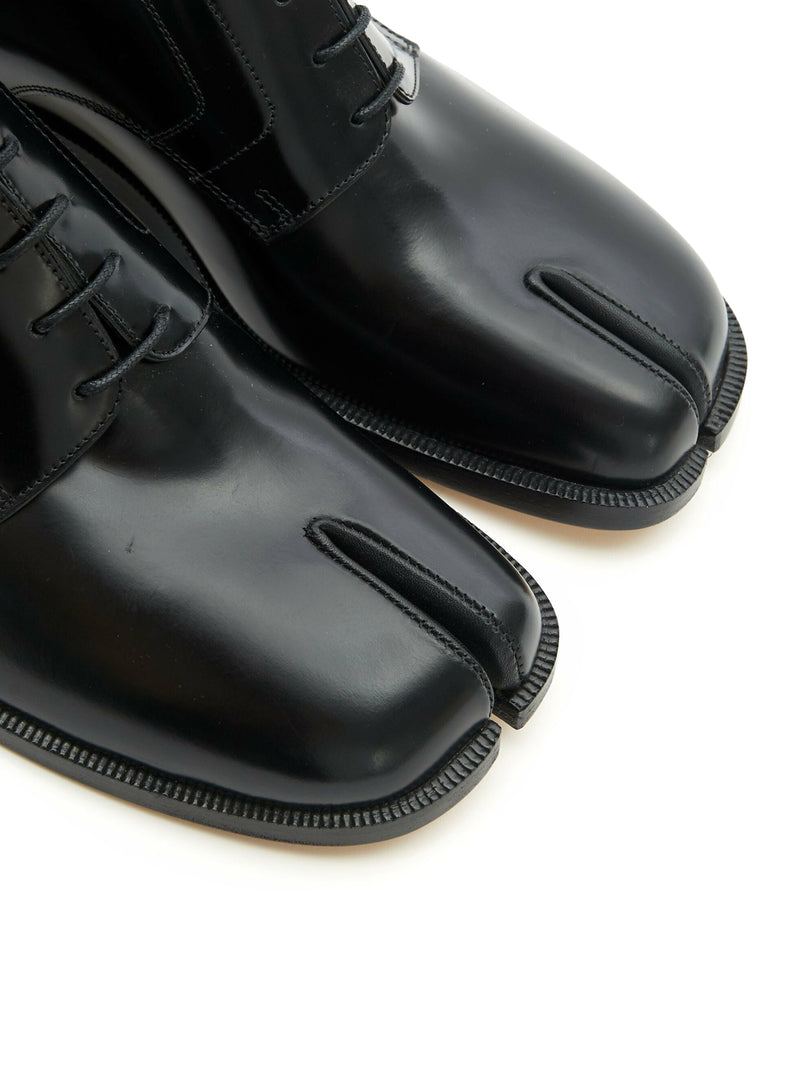 Maison Margiela Men Derby Tabi In Polished Calfskin MAISON MARGIELA