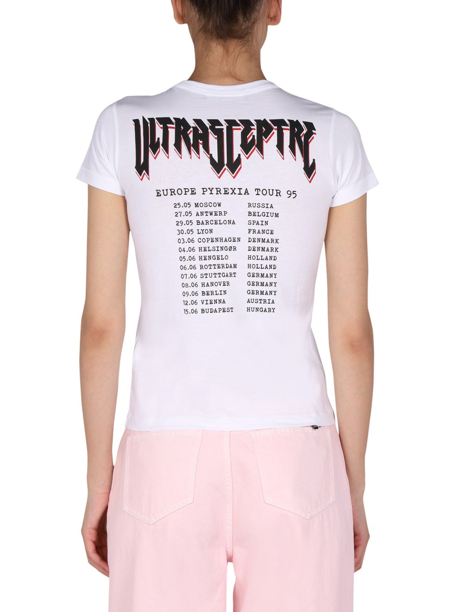 Raf Simons Women Logo Print T-Shirt RAF SIMONS