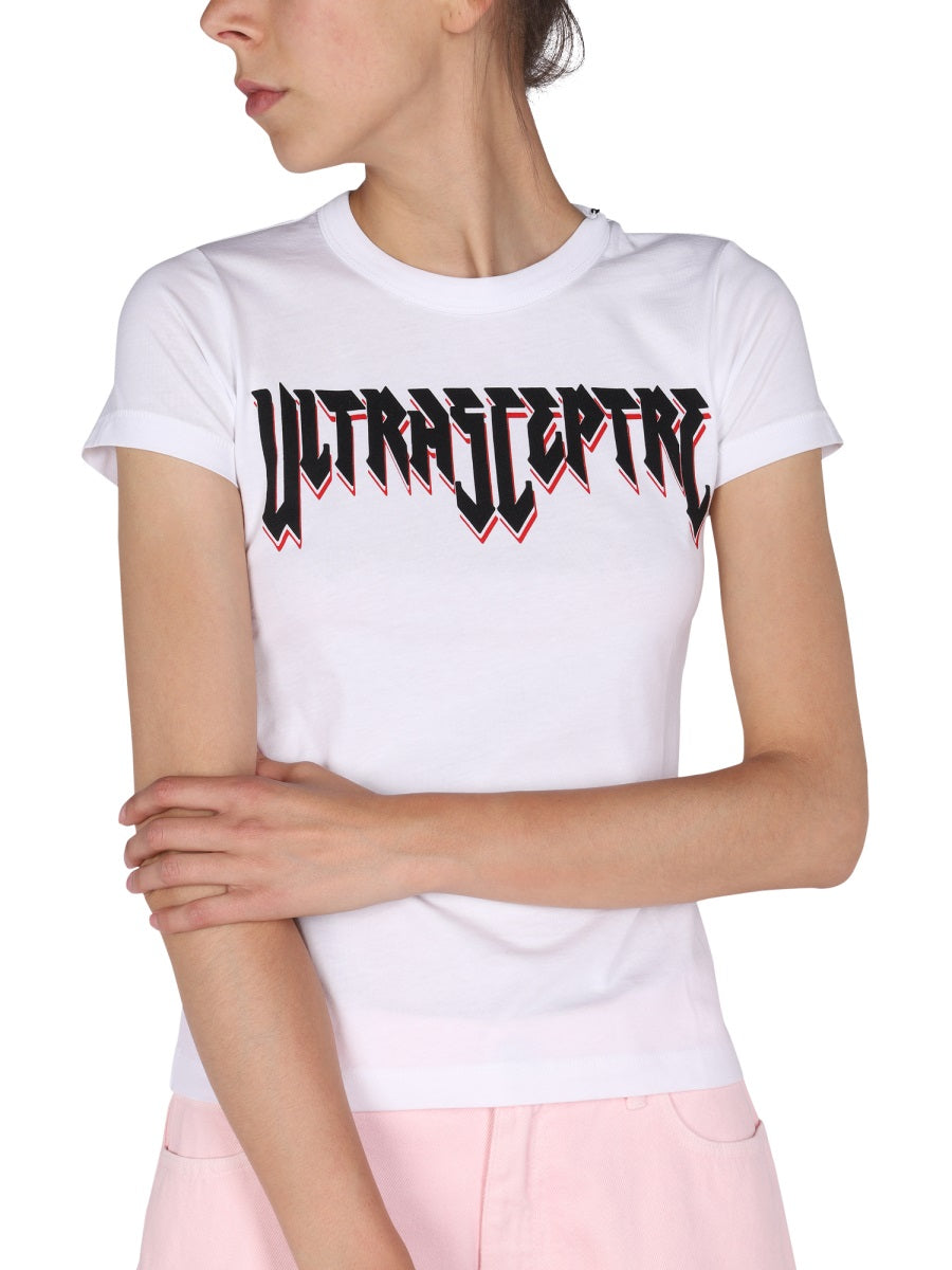 Raf Simons Women Logo Print T-Shirt RAF SIMONS