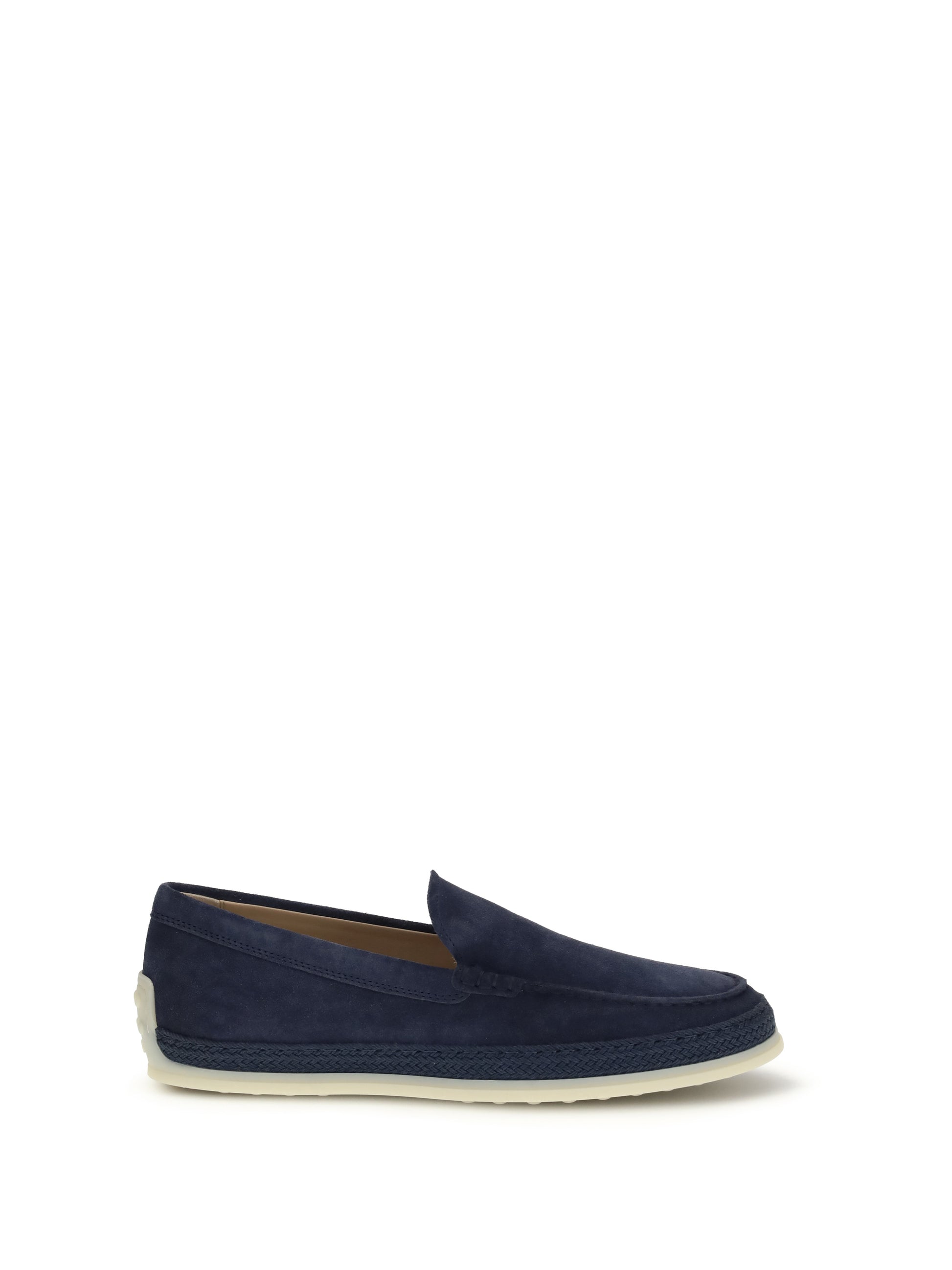 Tod's Men Raffia And Leather Slipper Loafers TOD'S