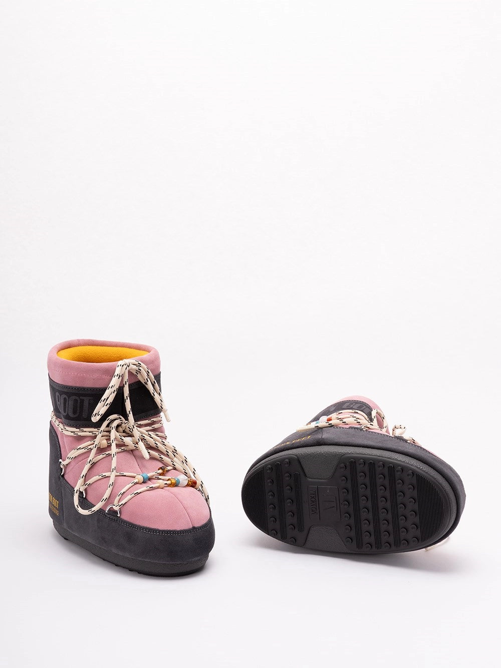 Moon Boot Women `Mb X Guest In Residence Icon Low Suede Beads` Boots MOON BOOT