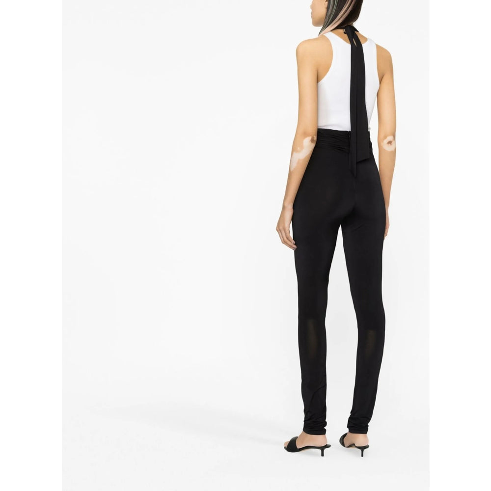 The Attico Black Trousers - High-Waisted Trousers Women THE ATTICO