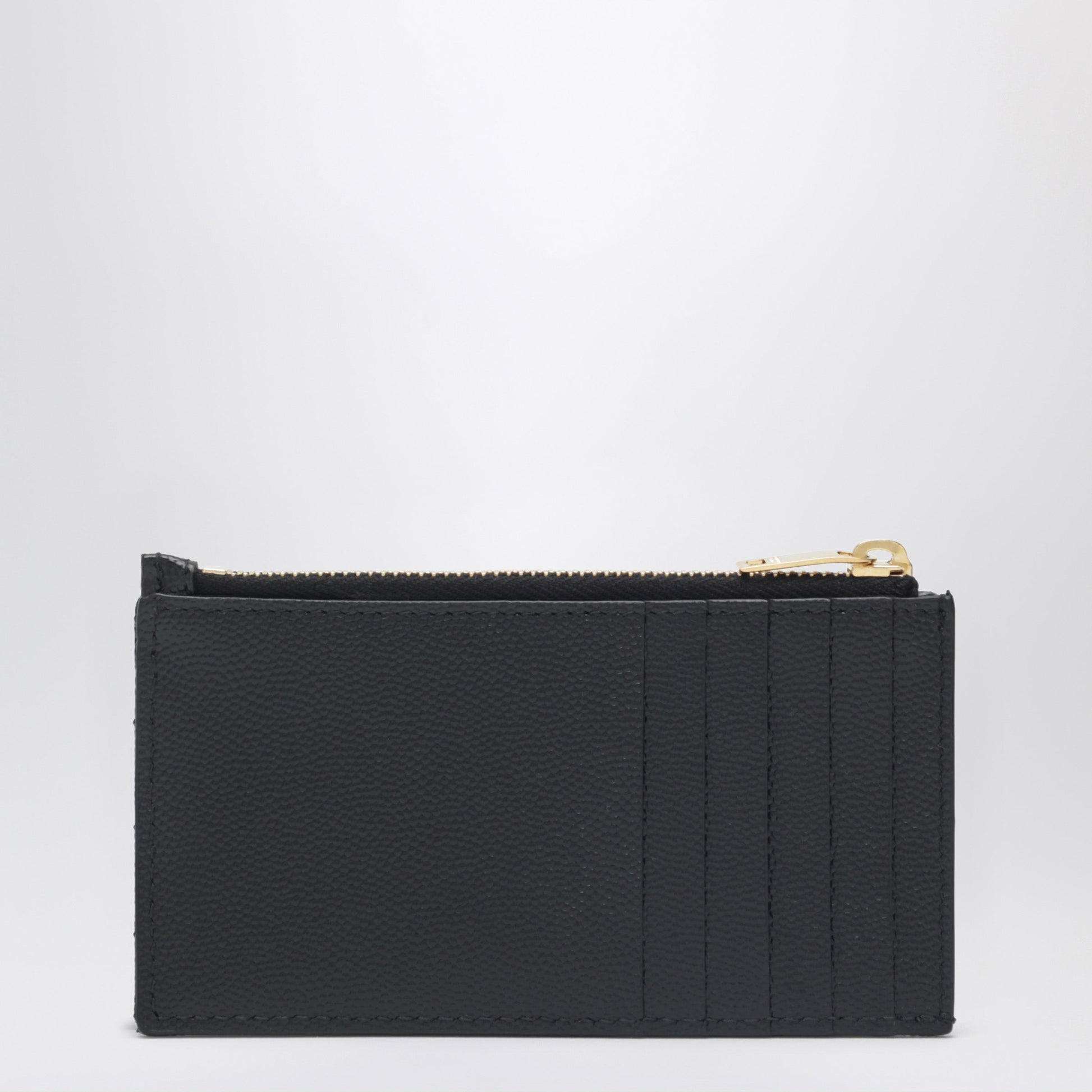 Saint Laurent Black Quilted Cassandre Card Holder Women SAINT LAURENT