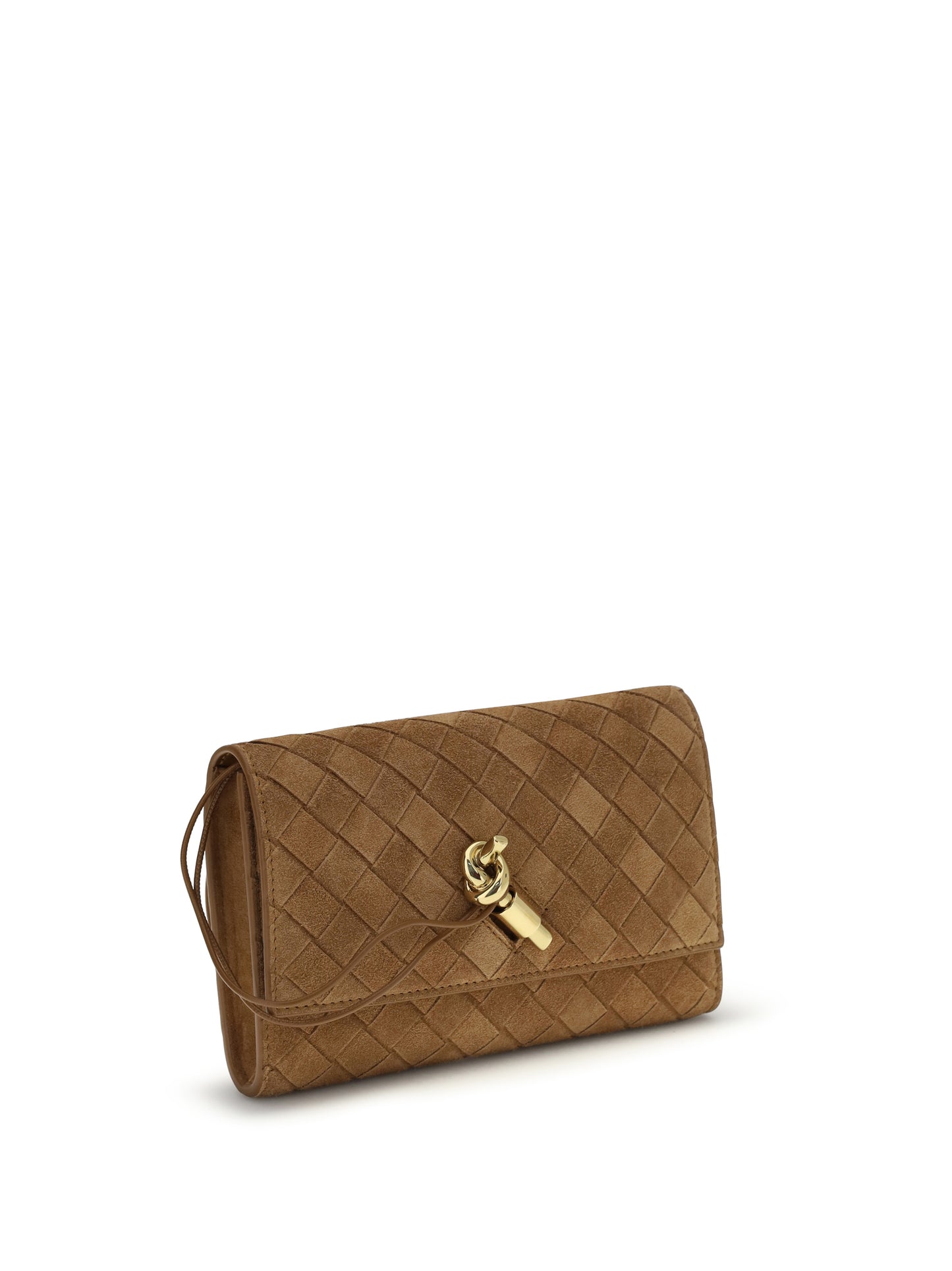 Bottega Veneta Women Andiamo Clutch With Shoulder Strap BOTTEGA VENETA