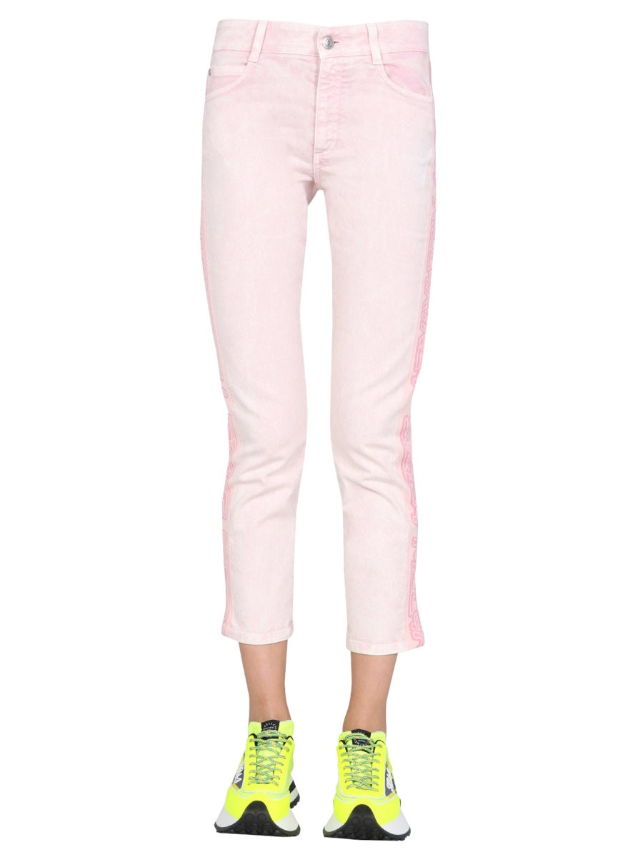 Stella Mccartney Women Jeans With Logo Bands STELLA MCCARTNEY