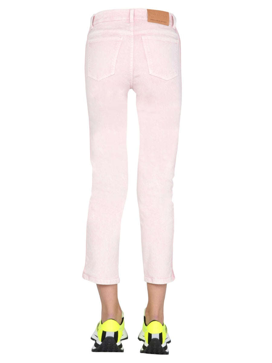 Stella Mccartney Women Jeans With Logo Bands STELLA MCCARTNEY