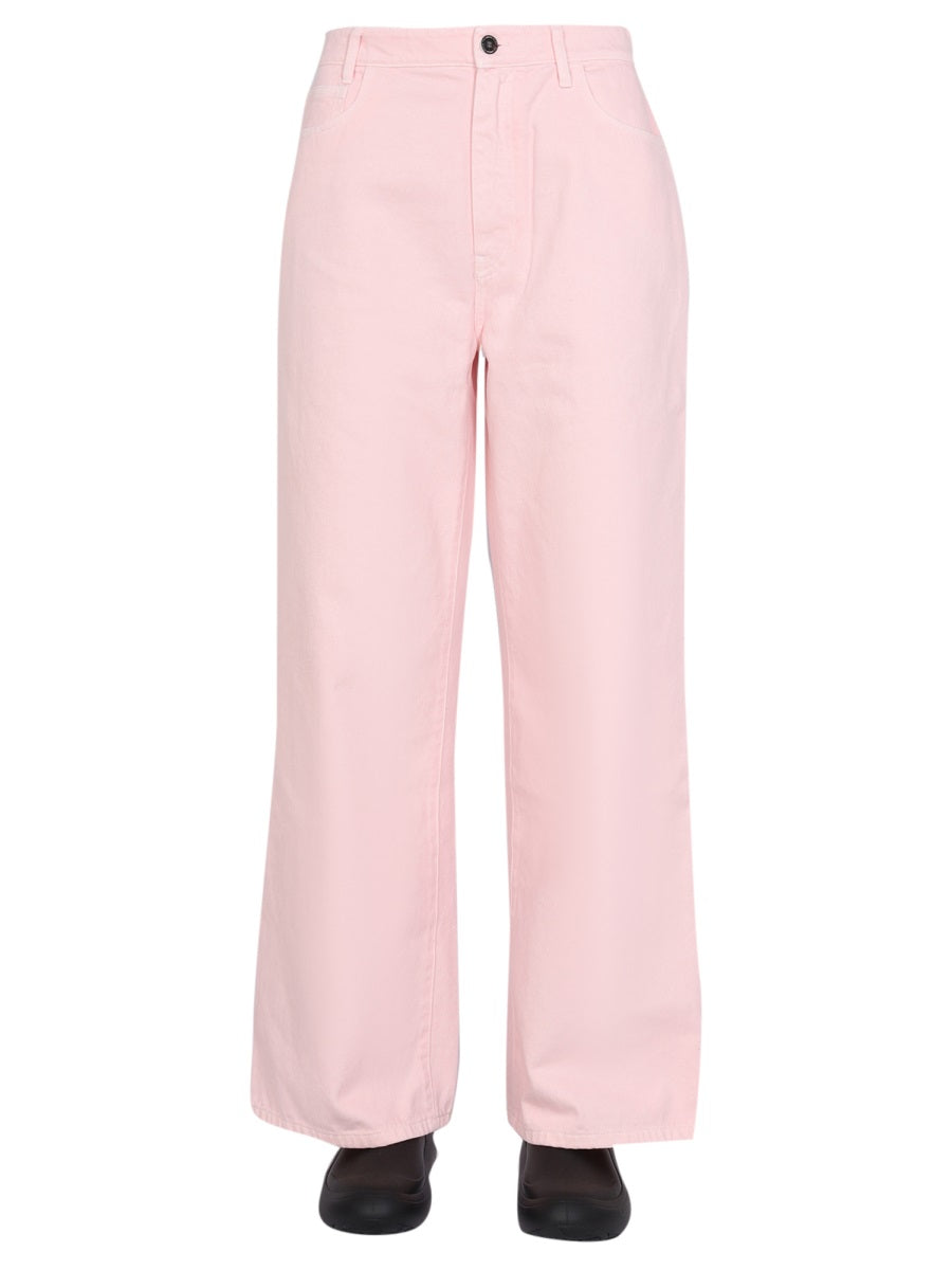 Raf Simons Women Wide Leg Pants RAF SIMONS