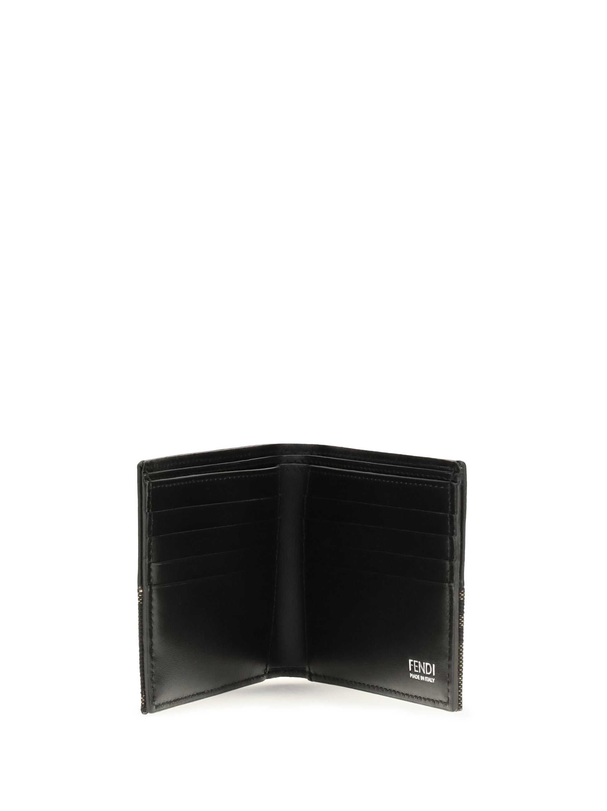 Fendi Men Ff Jacquard Bifold Wallet FENDI