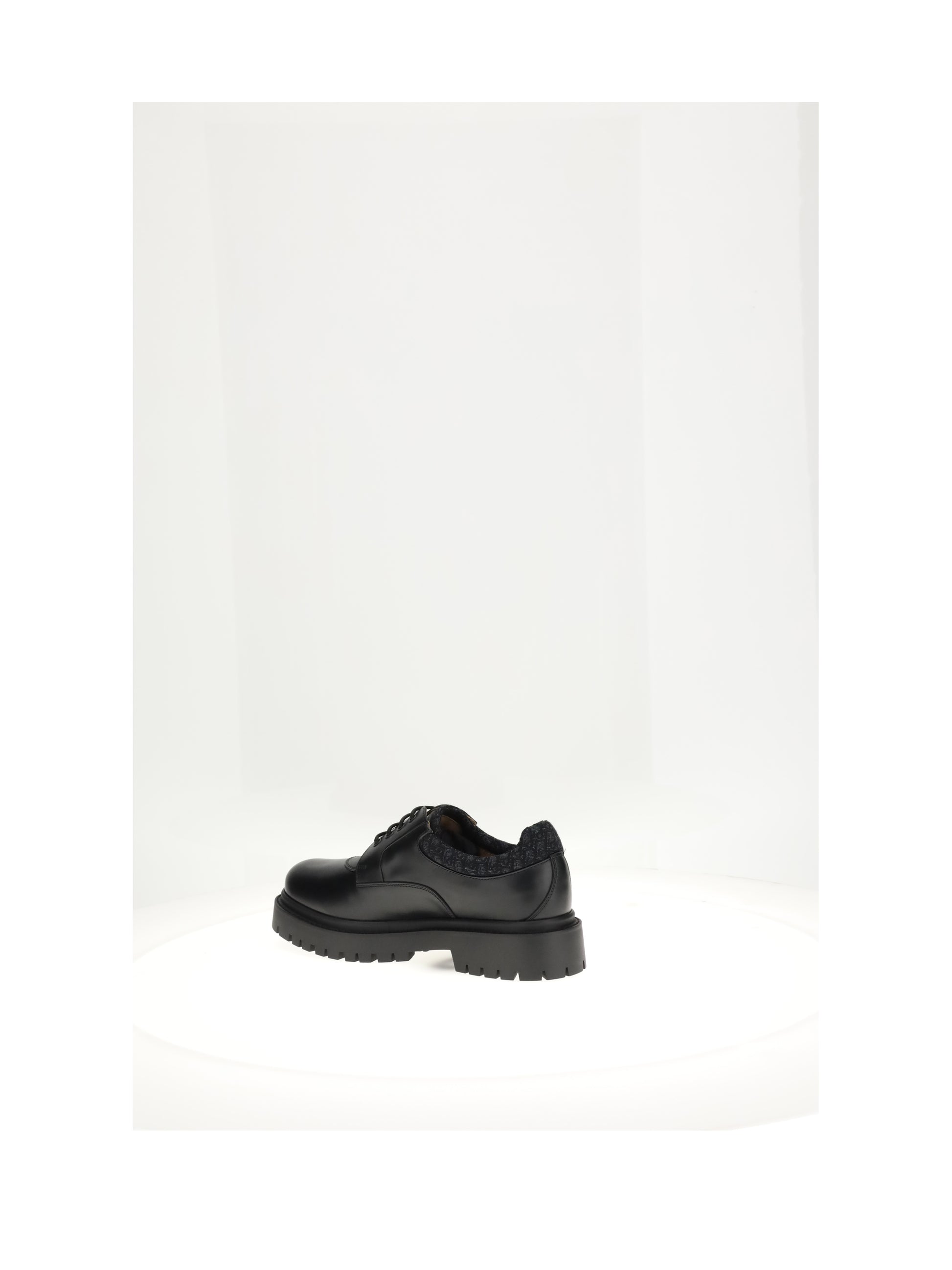 Dior Homme Men Lace Up Oblique Shoes DIOR