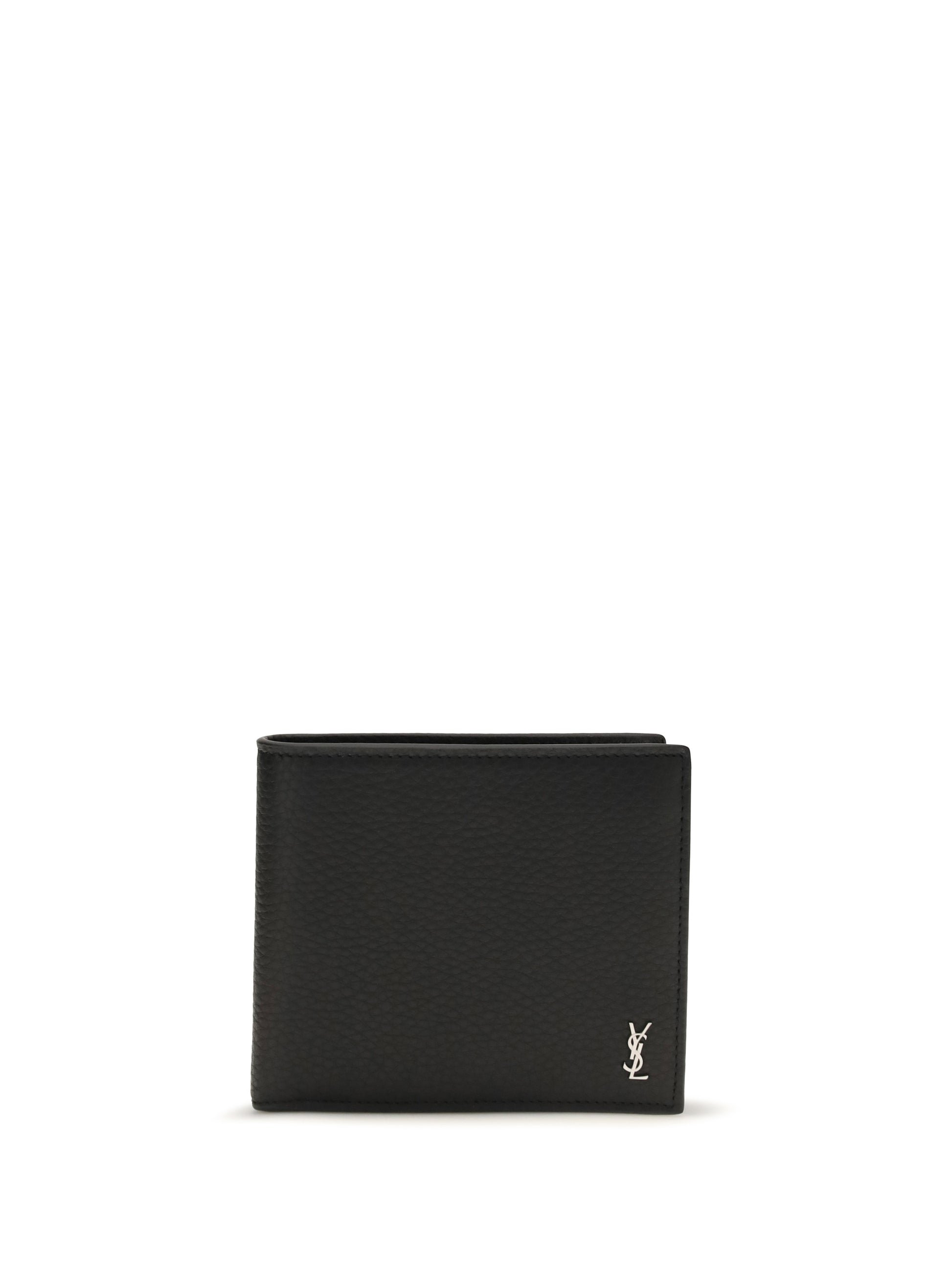 Saint Laurent Men Leather Wallet SAINT LAURENT