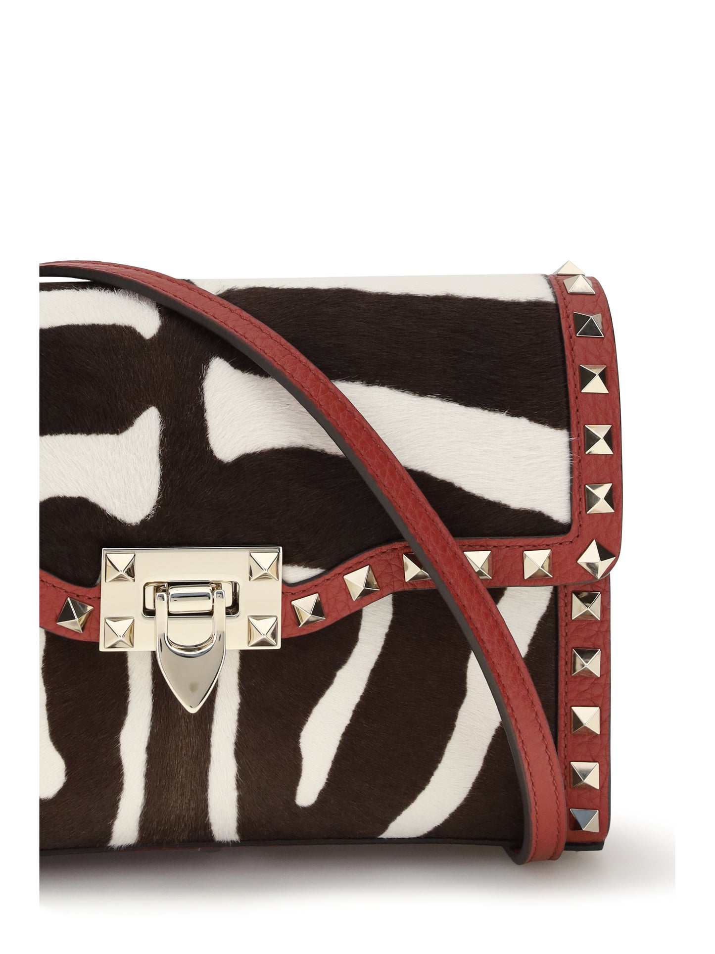 Valentino Garavani Women Zebra-Print Shoulder Bag VALENTINO GARAVANI