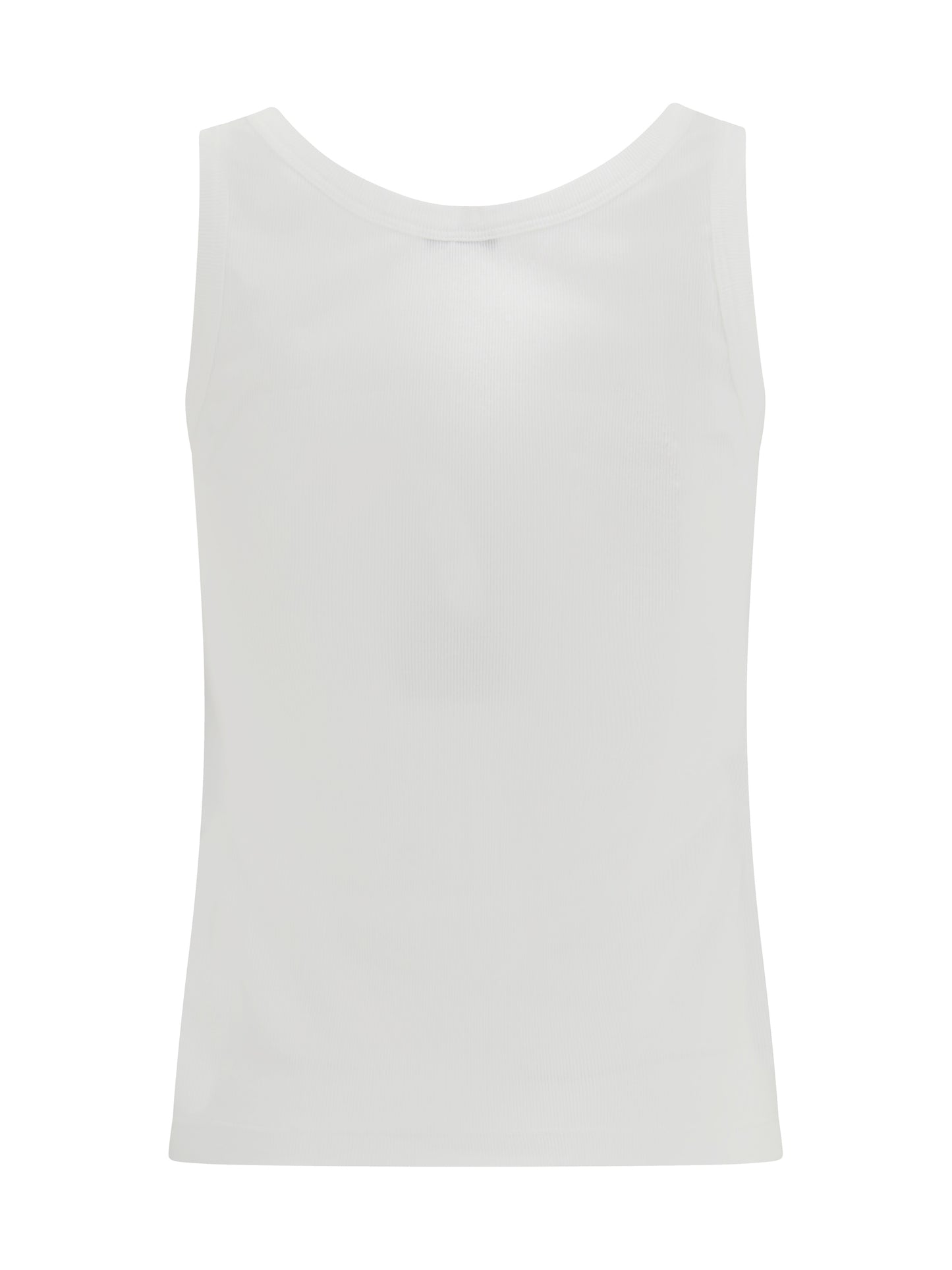Versace Women Tank Top In Cotton Rib Stretch VERSACE