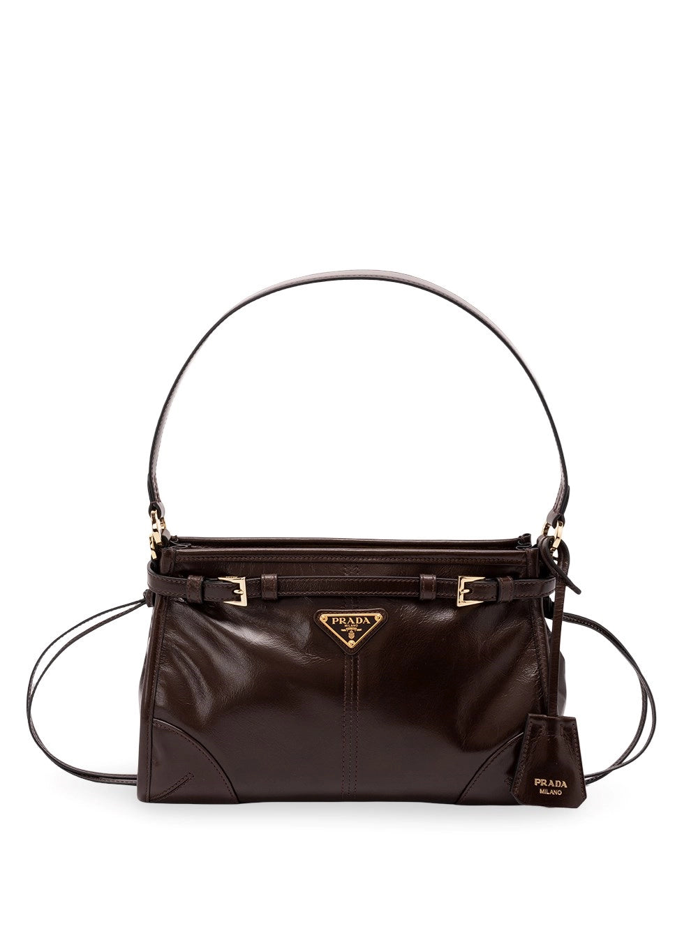 Prada Women Leather Shoulder Bag PRADA