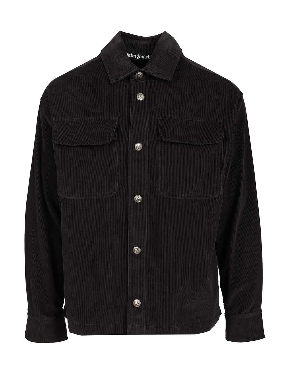 Palm Angels Men Corduroy Shirt Jacket PALM ANGELS
