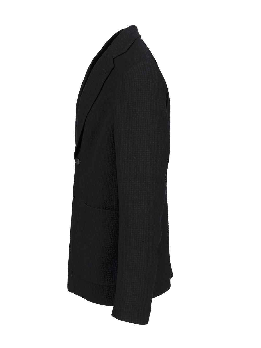 Giorgio Armani Men Single-Breasted Stretch Wool Jacket GIORGIO ARMANI
